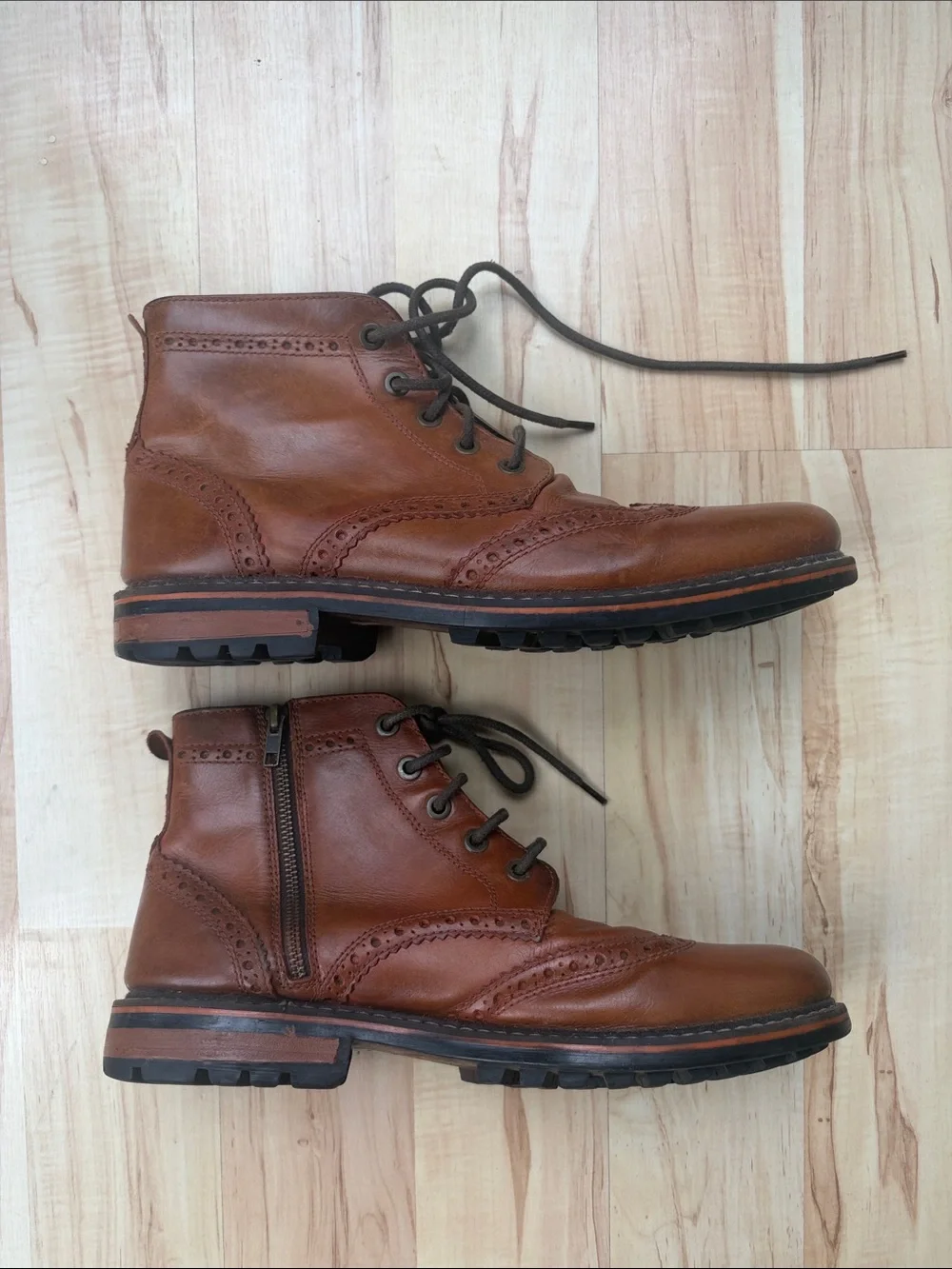 Crevo Leather Boots Men Size 12
